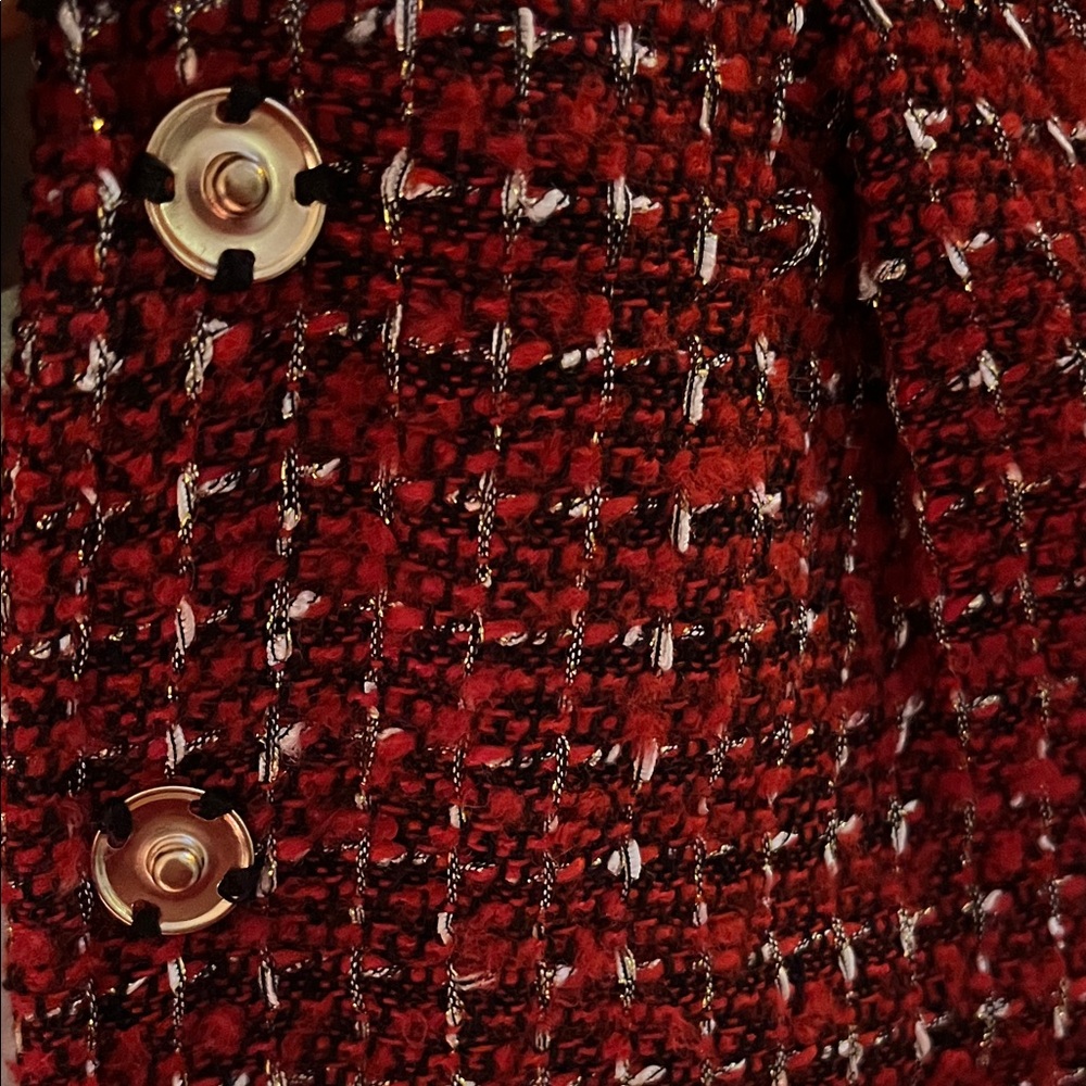 Guess Red Pea Coat for Kids - Picture 9 of 12